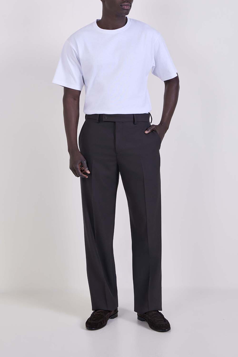 חולצת טי בגזרה משוחררת